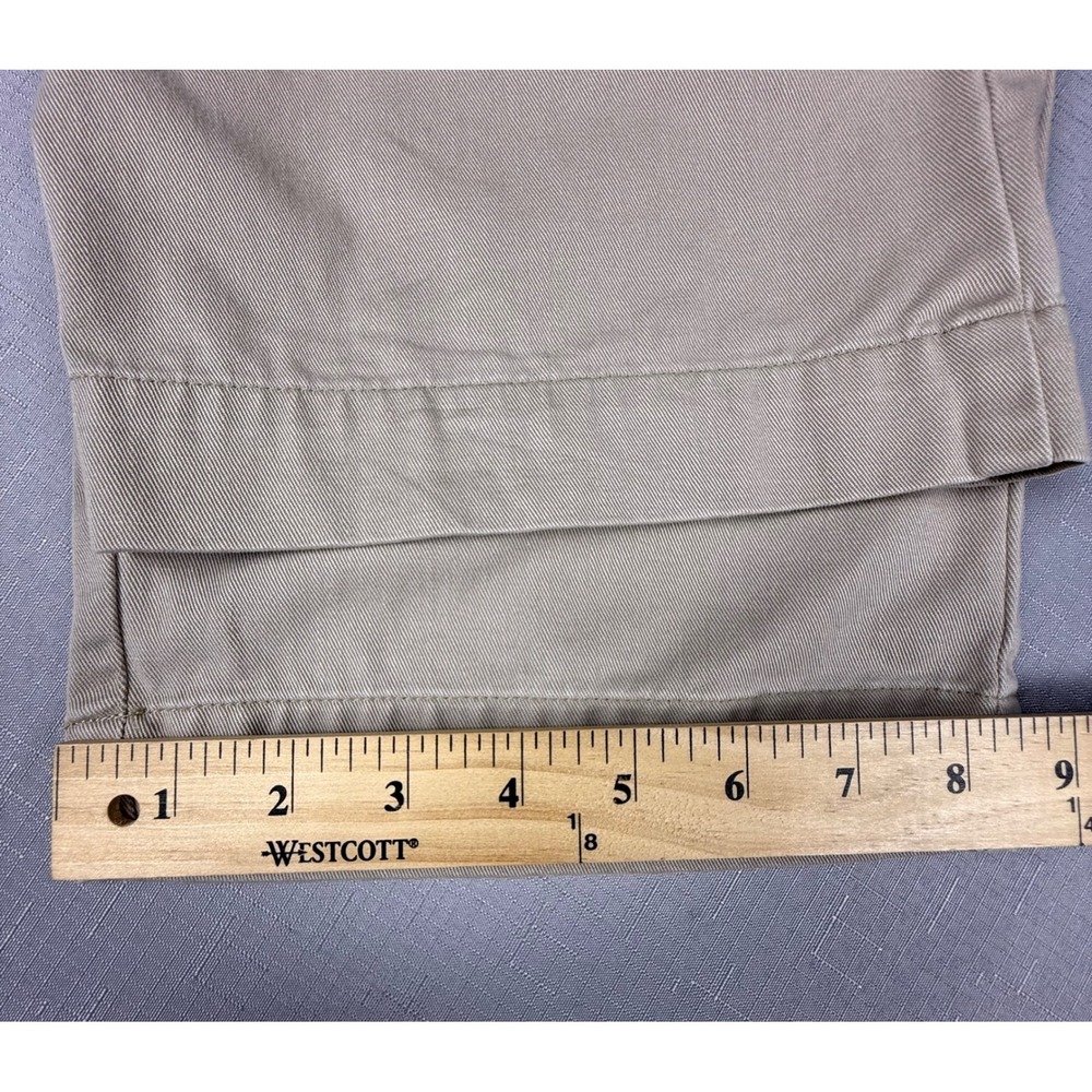 Polo Ralph Lauren Philip Pant Mens 37x34 Khaki Tan Cotton Twill Chino Trousers - Picture 8 of 13